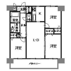 英賀保駅 徒歩1分 5階の物件間取画像